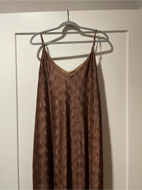 SHEIN Dresses & Skirts - Brown Maxi Dress Like New